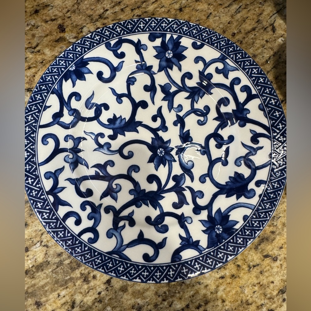 RALPH LAUREN- Mandarin Blue Salad Plate